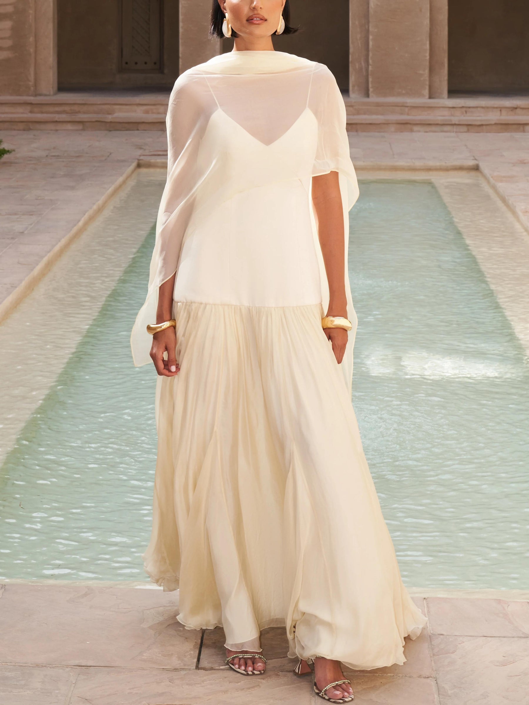 Fía Waves Maxi Dress