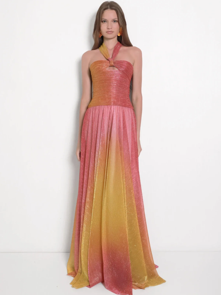 Vrieya Long Flow Maxi Dress