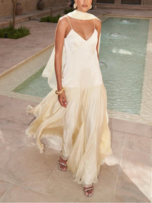 Fía Waves Maxi Dress