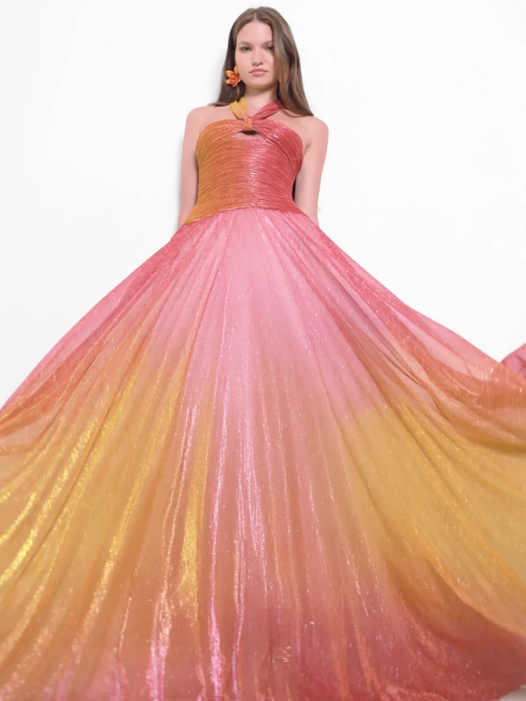 Vrieya Long Flow Maxi Dress